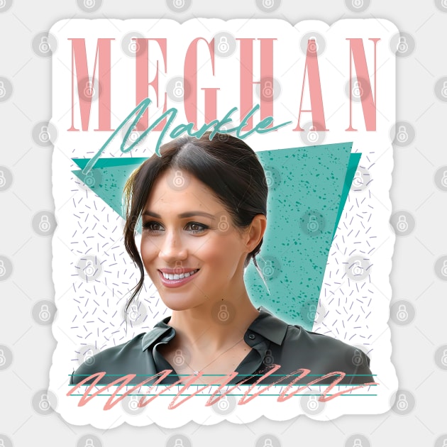 Meghan Markle Fan Art Design Sticker by DankFutura